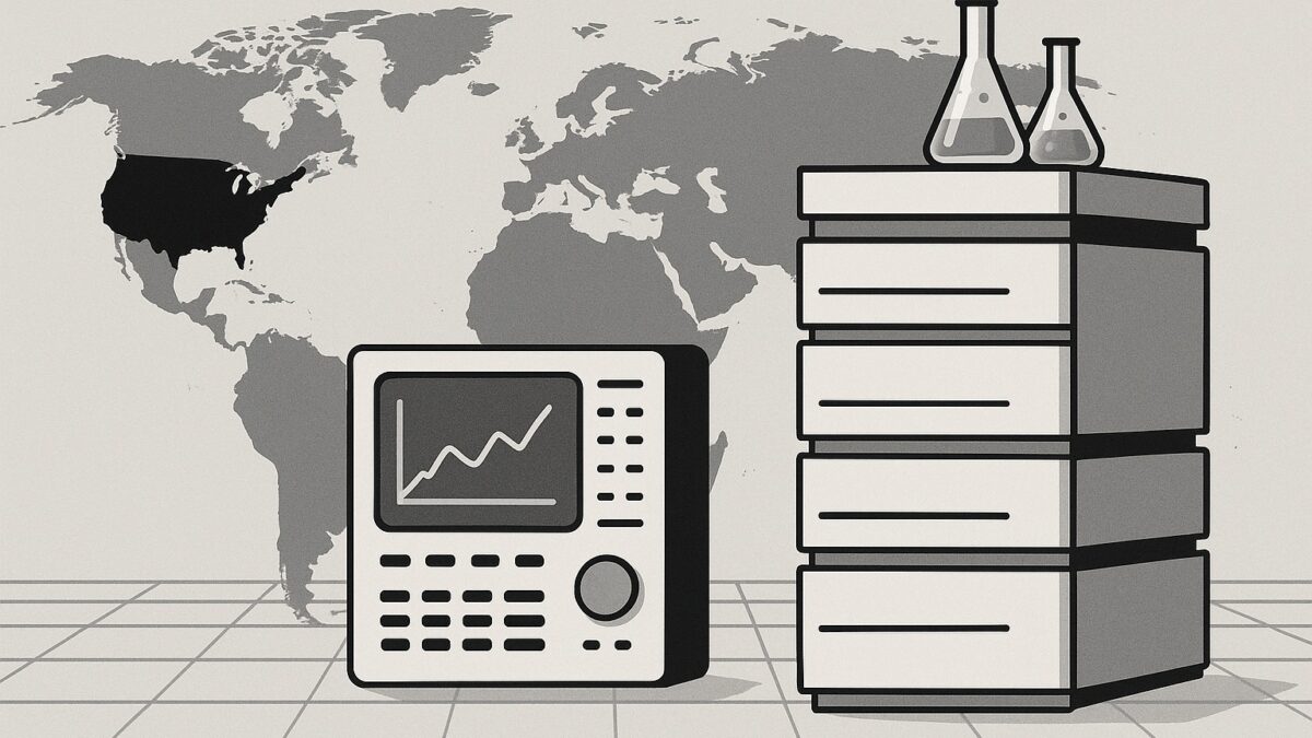 Certification gap for hemp labs illustrated with laboratory equipment