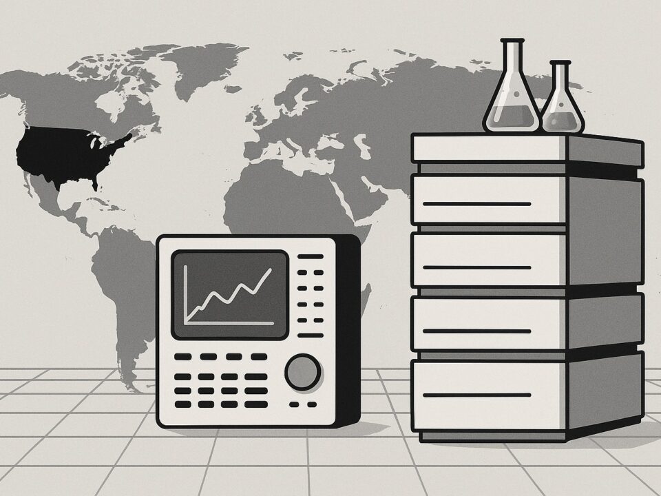 Certification gap for hemp labs illustrated with laboratory equipment